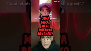 MUKANYA JADI BENGKAK PARAH CUMA KARENA MADU KOK BISA⁉️😱 shorts alurcerita storytime [upl. by Ilyah]