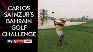 Carlos Sainz Jrs Bahrain Golf Challenge ⛳ [upl. by Christenson687]