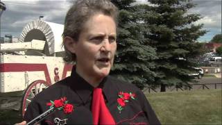 Temple Grandin on Animal Care  Calgary Stampede Full Interview [upl. by Nibuz]