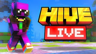 Playing The HIVE LIVE Minecraft with Viewers YOU Can Join RIP EchoFire [upl. by Timothee]