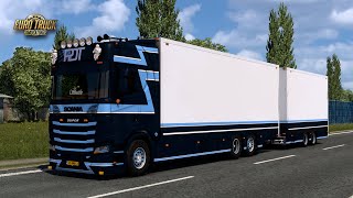 Scania S650 Tandem PDT Logistics  Szeged to Pecs  Euro Truck Simulator 2 [upl. by Galligan]