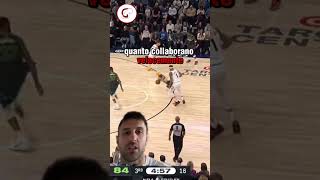 Collaborazione DiVincenzo  Gobert pallacanestro basket basketball [upl. by Yhtommit]