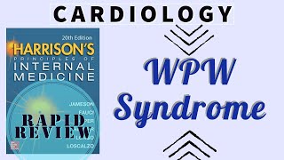 WPW Syndrome  Pathogenesis  ECG  Treatment  Rapid Review [upl. by Setarcos]