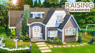 Grandma Raising Grandkids  The Sims 4 Speed Build [upl. by Nuhsar]