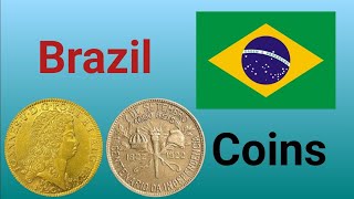 Brazil 🇧🇷 Coins Collection [upl. by Hertha462]