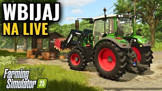 🔴 ROBIMY KISZONKĘ W FARMING SIMULATOR 25 I SPRAWDZAMY GRĘ 🔴LIVE 🔴 [upl. by Eira284]