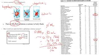 Calculations Quiz 3 and Final Exam Isotonicity [upl. by Burta]