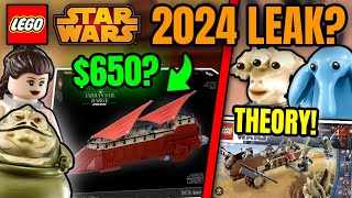 2024 LEGO Star Wars UCS Jabba Sail Barge LEAK UPDATE Everything We Know [upl. by Craner]