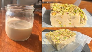 Easy homemade Tahini Recipe How to Make Tahini How to make halva with tahini homemade Halewe tahini [upl. by Frey]