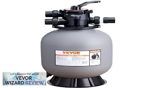 VEVOR Sand Filter 16inch Up to 35 GPM Flow Rate Above Inground Review [upl. by Adiam695]