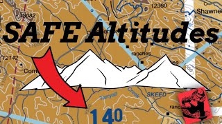 How to Use the VFR sectional to pick SAFE Altitudes Private Pilot Ground Lesson 26 [upl. by Mit713]