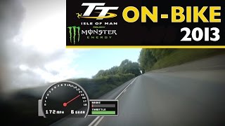 AMAZING Isle of Man TT races  OnBike RACE Lap Cameron Donald [upl. by Rosenblast]