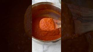 The easiest fresh tomato sauce 🍝 ITALIAN RECIPES shorts tomato [upl. by Atik985]