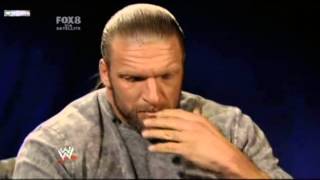 Triple H Reacts to Randy Orton Attack [upl. by Nagn719]