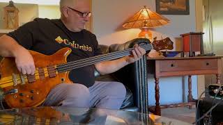 Alembic Series I 74124 Vintage Fretless Bass [upl. by Foskett194]