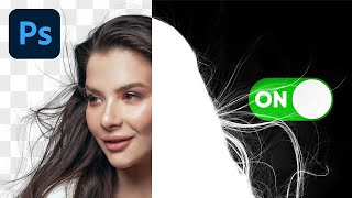 Turn On This Secret Setting for Flawless Hair Masks  Photoshop Tutorial [upl. by Elamor]