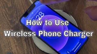 How to Use a Wireless Charger [upl. by Nevs]