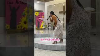 Marnellys Ocasio  Allí estabas Tú en vivo letra 🔥 shorts musicacristiana evangelista share [upl. by Linsk]