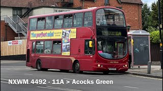 NXWM 4492 Volvo B7TL ZF€3 BJ03EXA [upl. by Diamond709]