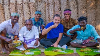 BIG MOMENT  RAHUL GANDHI Join In Village Cooking  Mushroom Biryani  Village Cooking Channel [upl. by Danyette170]