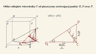 Odległość od płaszczyzny  rozszerzenie [upl. by Attenev]