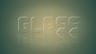 Glass font effect tutorial  glass font editing pixellab [upl. by Eimareg]