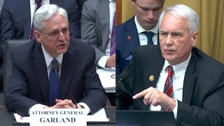 Rep McClintock Questions Attorney General Merrick Garland About Double Standard of Justice at DOJ [upl. by Eiruam266]