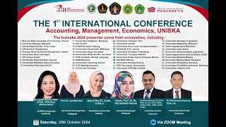 The First International Conference Accounting Management amp Economics UNISKA KEDIRI 2024 [upl. by Australia]