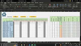 042  EXCEL  Plánovací kalendář s výpočtem mzdy bez MAKRA a VBA [upl. by Brindell540]