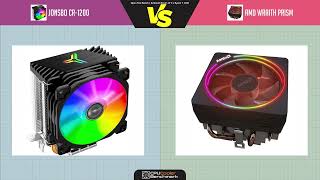 Jonsbo CR1200 VS AMD Wraith Prism CPU Cooler [upl. by Salahi]