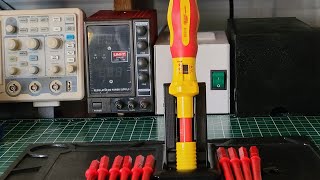 DRAPER Insulated 1000 volt Torque Screwdriver w inlb  Newton Meter MeasurementsNEC Art 11014D [upl. by Atnoed]