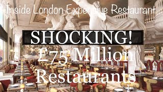 Inside London Expensive Restaurant Bacchanalia London [upl. by Anerahs301]