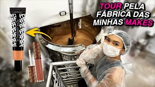 TOUR PELA FABRICA DAS MINHAS MAKES mostrei tudo [upl. by Aioj755]