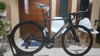 Unboxing Cervelo Caledonia 5 Ultegra Di2 via Warung Sepeda Jogja [upl. by Haily]