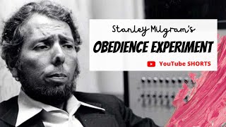 Milgram’s Obedience Experiment 🔬EXPLAINED  Shorts [upl. by Tabb]