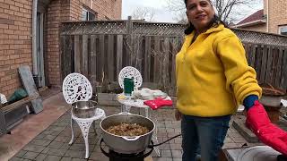 Backyard Lamb Curry food easyrecipe learning [upl. by Alleb]