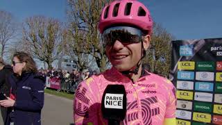 Stefan Bissegger  Interview at the start  Stage 2  ParisNice 2024 [upl. by Midis959]