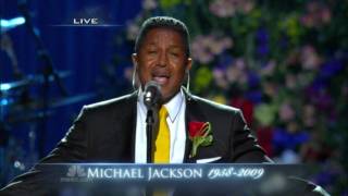 Jermaine Jackson  Smile Live Performance at Michael Jackson Memorial [upl. by Dorsey243]