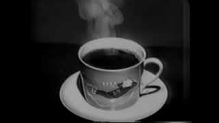 VINTAGE 1959 INSTANT SANKA COFFEE COMMERCIAL [upl. by Goldshlag385]