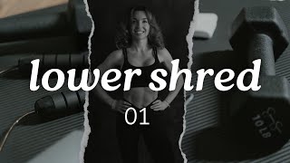 30 min LOWER BODY STRENGTH WORKOUT AT HOME  THE ULTIMATE SHRED by JOANA V [upl. by Rolyak]