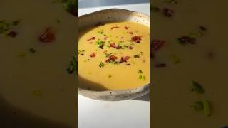 Healthy CREAMY SOUP WITHOUT the heavy cream 😱 soup shortscooking [upl. by Cottrell]