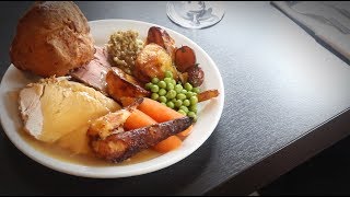 Sunday Carvery at The Griffin Inn  Newquay [upl. by Langley384]