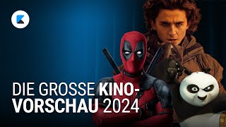 KinoHighlights 2024 „Dune 2“ „Gladiator 2“ „Beetlejuice 2“ „Deadpool 3“ „Joker 2“ und mehr [upl. by Idleman]