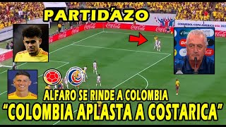 REACCION A 11 DE COLOMBIA DESTROZA A COSTARICA [upl. by Oigufer13]