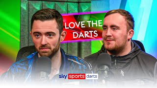 Love The Darts EXCLUSIVE with Luke Littler and Luke Humphries 😍🎯 [upl. by Spoor978]