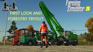 Farming Simulator 25 First Look amp InDepth Forestry Showcase  FS25 [upl. by Naletak785]