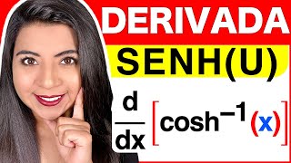 DERIVADA DE COSH1U  Ejercicio 1 DERIVADA DE COSENO HIPERBÓLICO INVERSO DE X [upl. by Fazeli36]