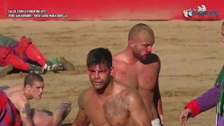 Calcio Storico Fiorentino 2017 Verdi  Rossi Riguarda le azioni della prima semifinale [upl. by Concha]