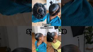 Ponytail short hair beauty afrohair abonnetoi ponytail shorthair hairstyle hairstylist [upl. by Adriena369]