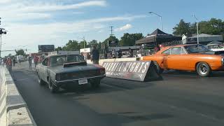 Mike Finnegan Crashes Hellcat Hemi Swapped 1968 Charger at 2019 Roadkill Nights [upl. by Rraval356]